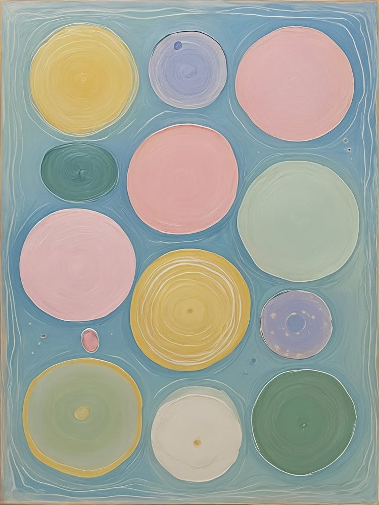Spring Pastel Circles