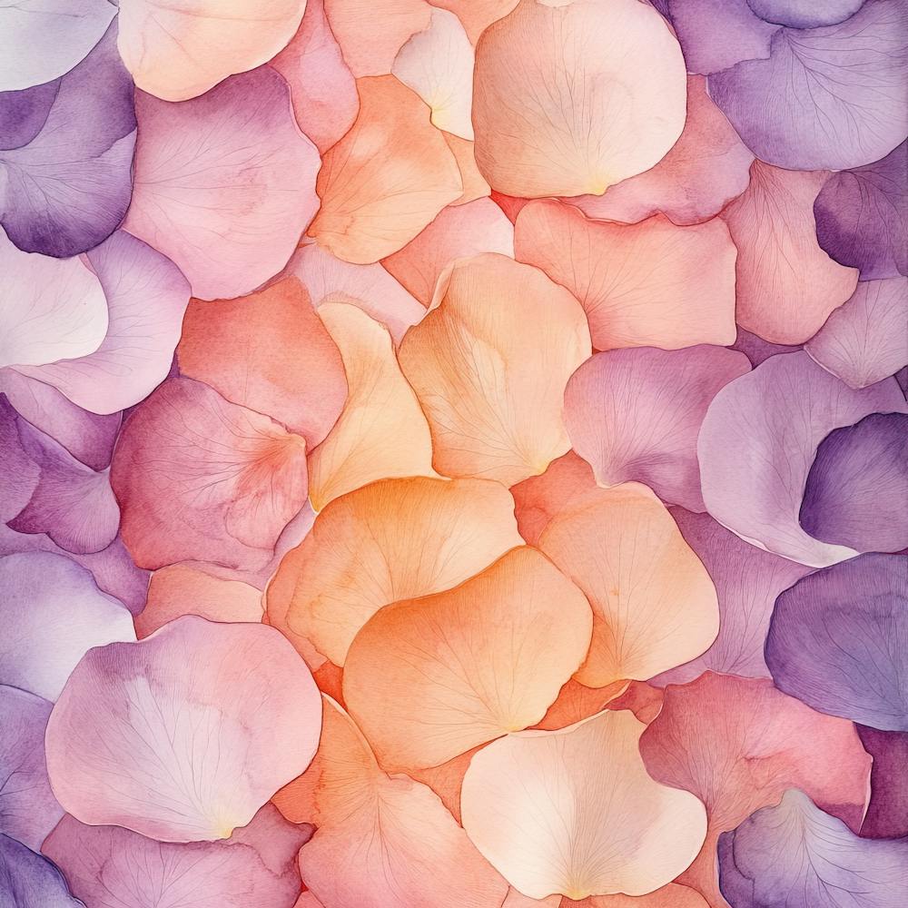 Pastel Roses Rain 4