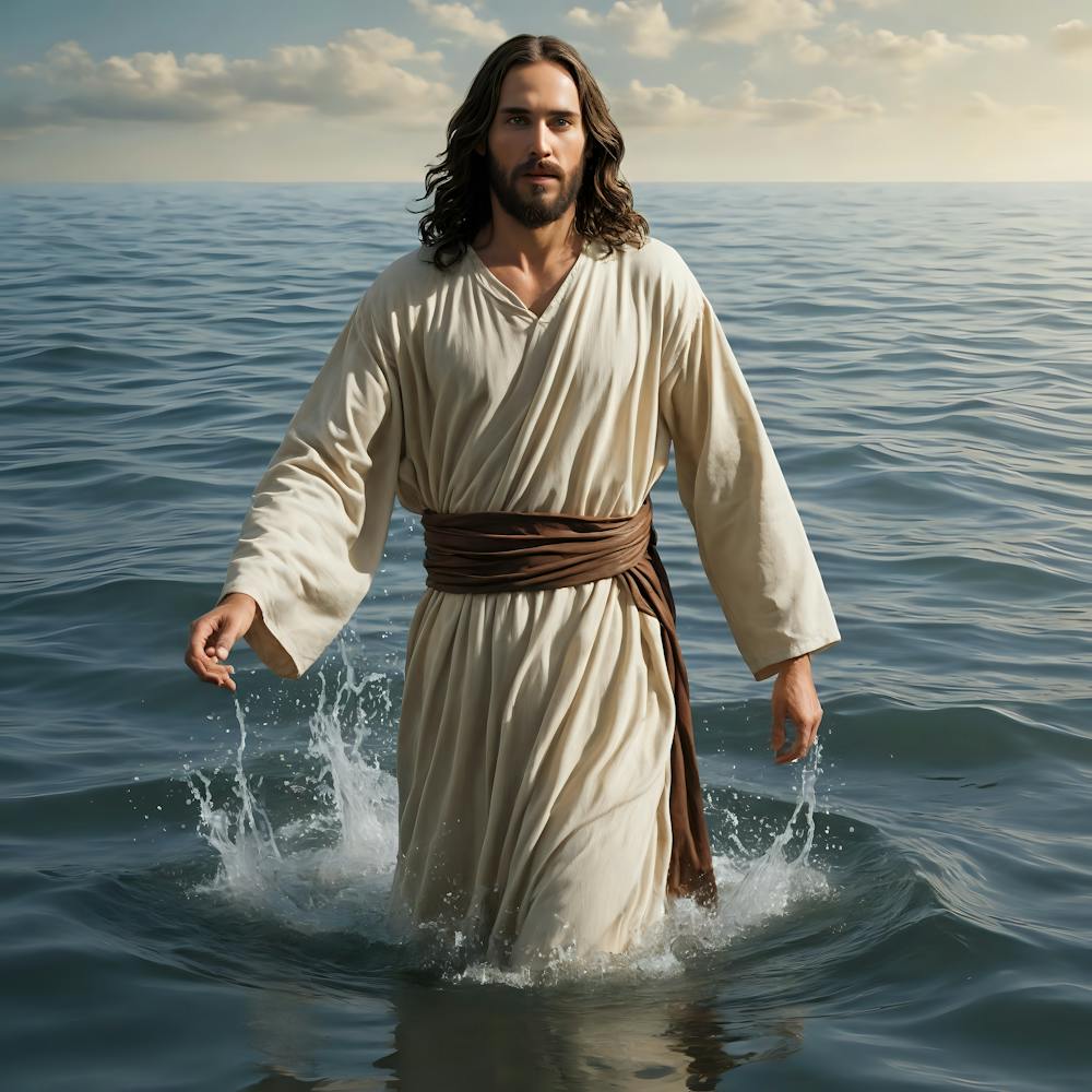In the ocean