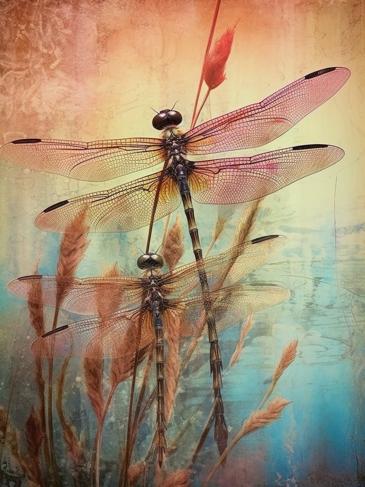 Dragonfly Wetlands Illustration  2