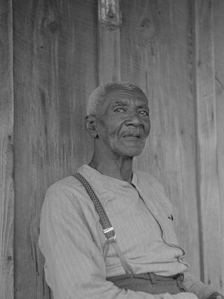 Father Of Fsa (Farm Security Administration) Client, Former Sharecropper, Southeast Missouri Farm