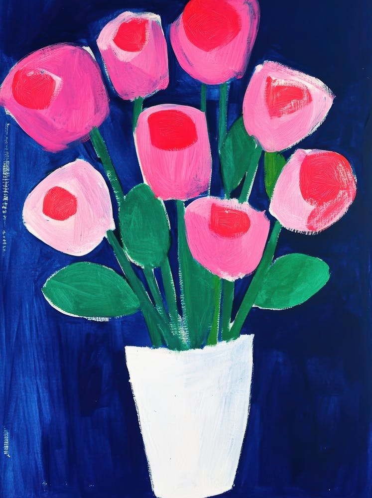 Pink Tulips 12