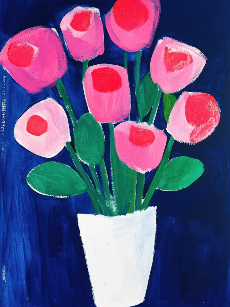 Pink Tulips 12