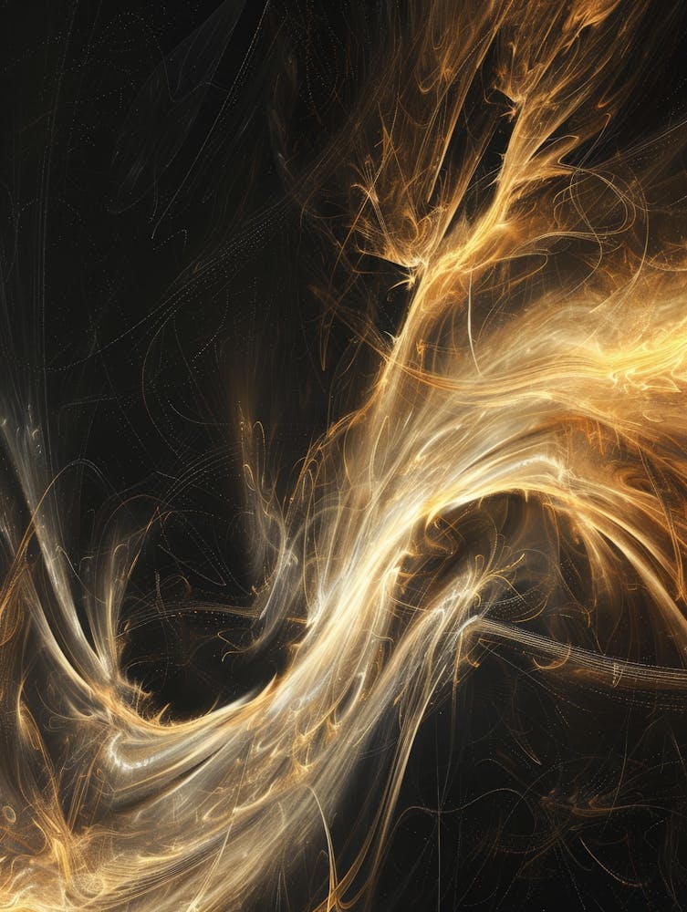Abstract Golden Flames 1