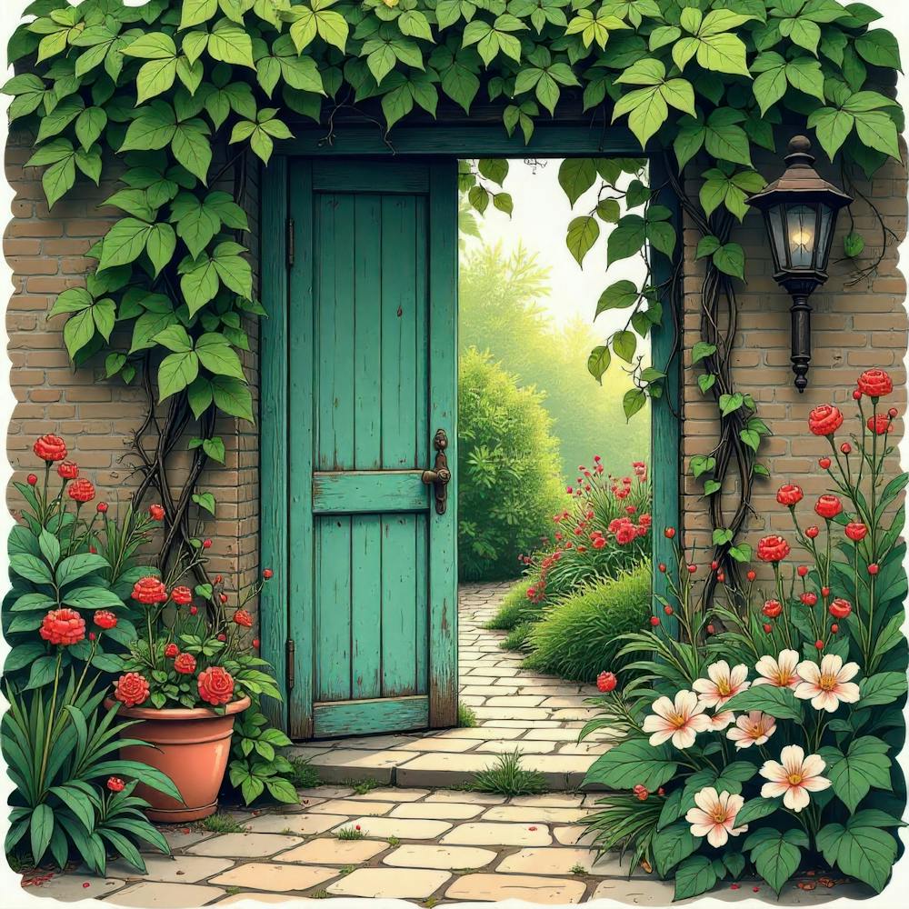 Doorway To The Garden