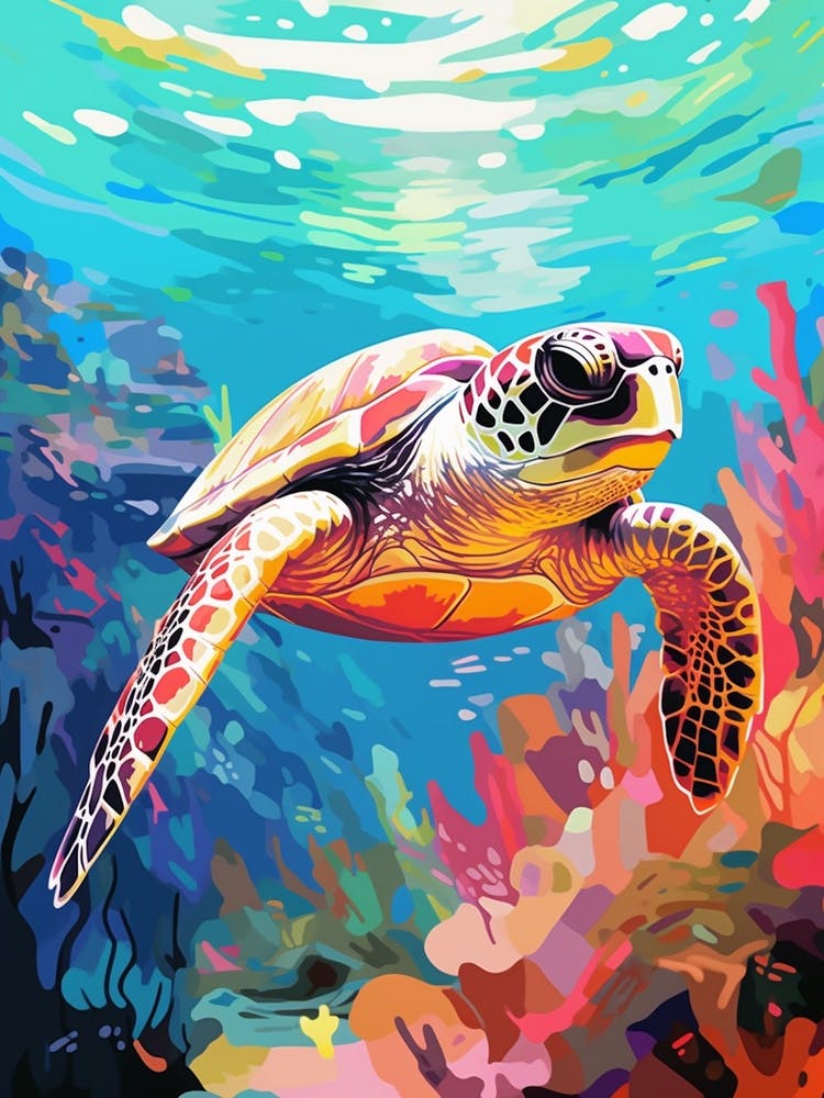 Colour Splash Sea Turtle 2