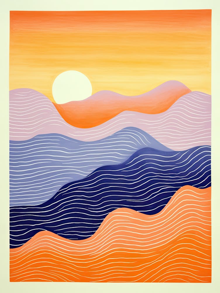 Bioluminescent Circuit Futuristic Wave Design