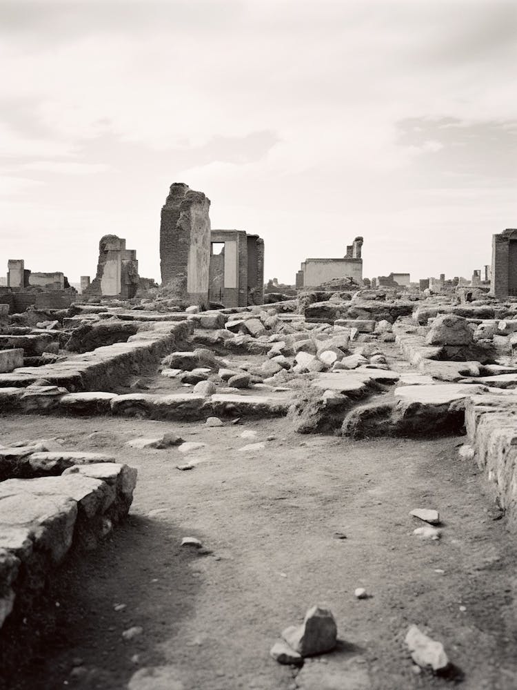 Ostia, Italy, Black And White Photography 2