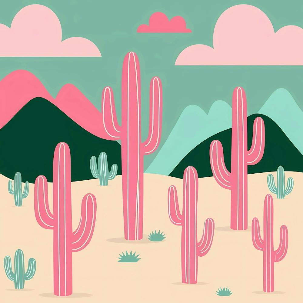 Cactus In The Desert 3