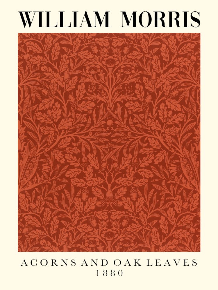 William Morris Acorns And Oak Leaves