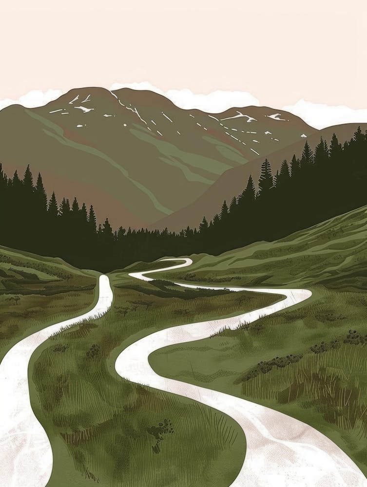 Road In The Mountains 6