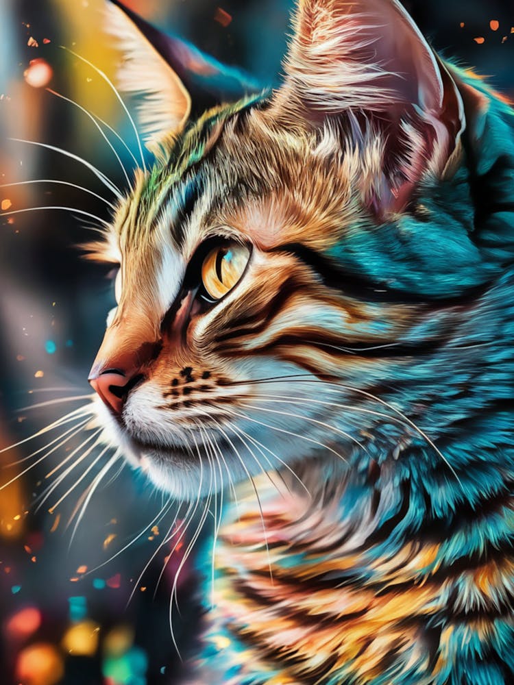 Cat Painting 1