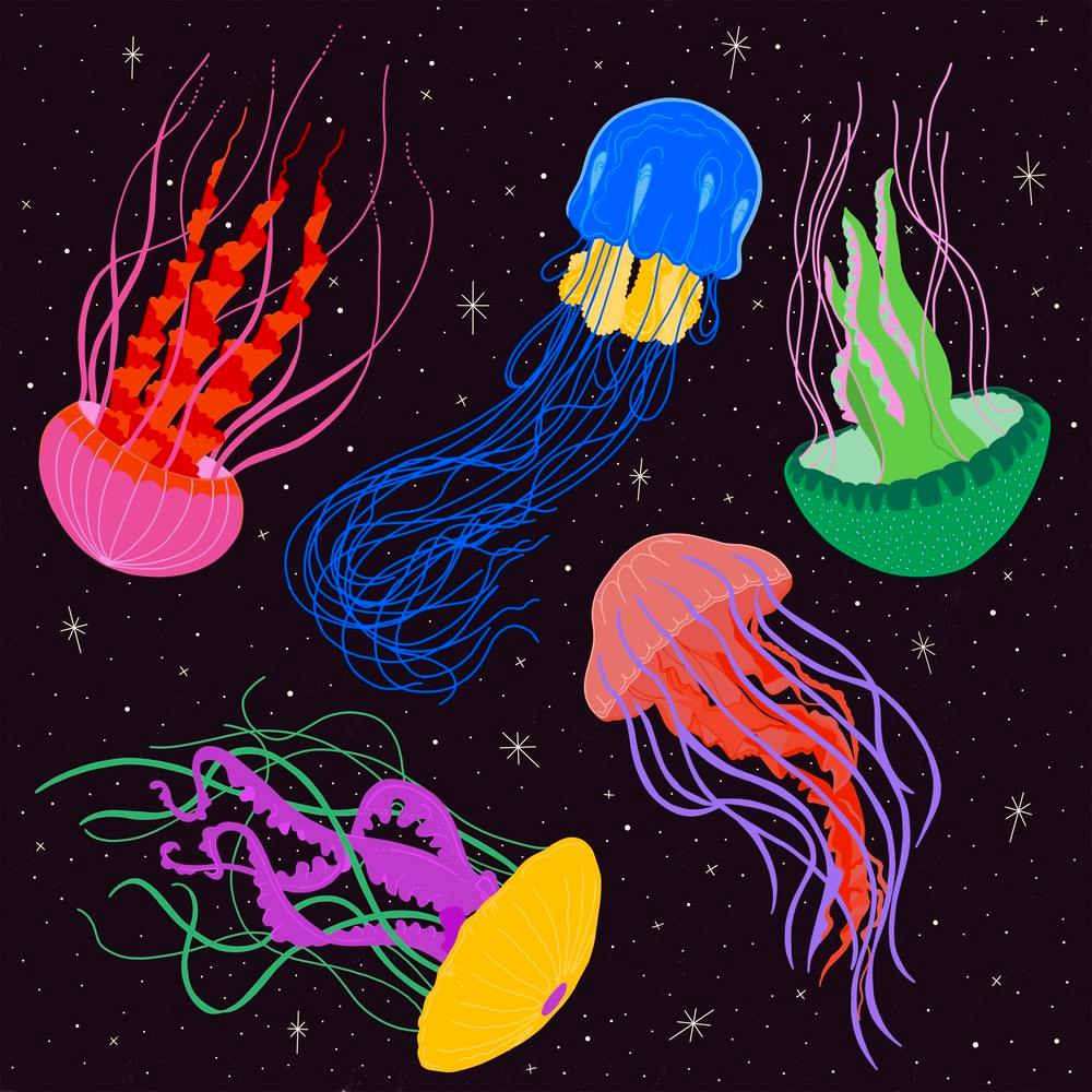 Jellyfish Galaxy Square
