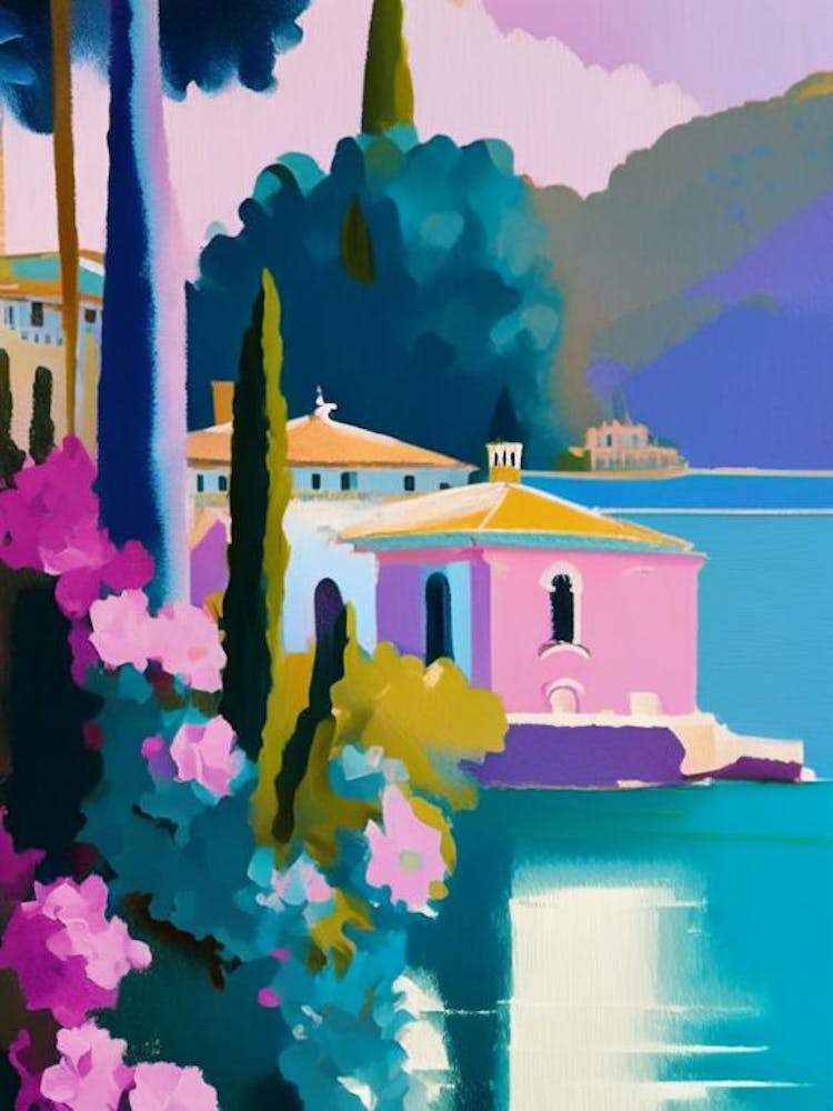 Isola Bella 1,  Italy Abstract Still Life