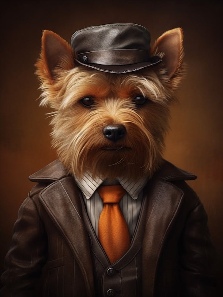 Gangster Dog Silky Terrier