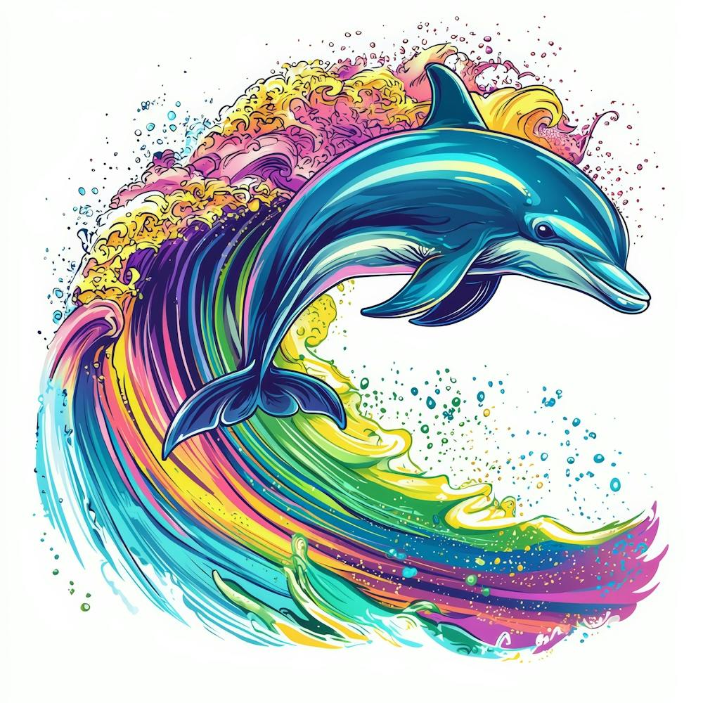Dolphin Painting