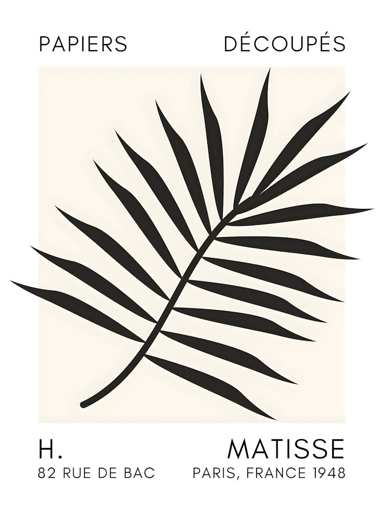 Henri Matisse Palm Leaf 2