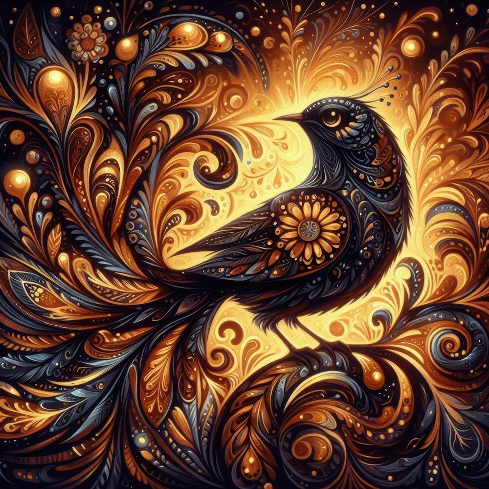 Psychedelic Bird