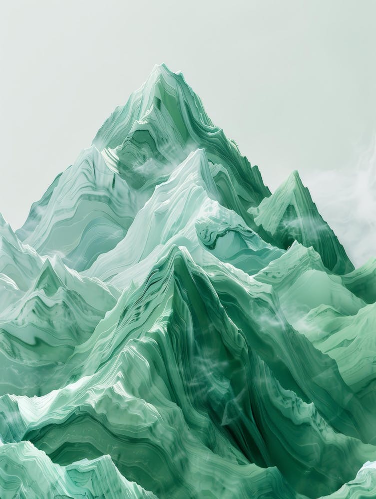 Abstract Mountains 1