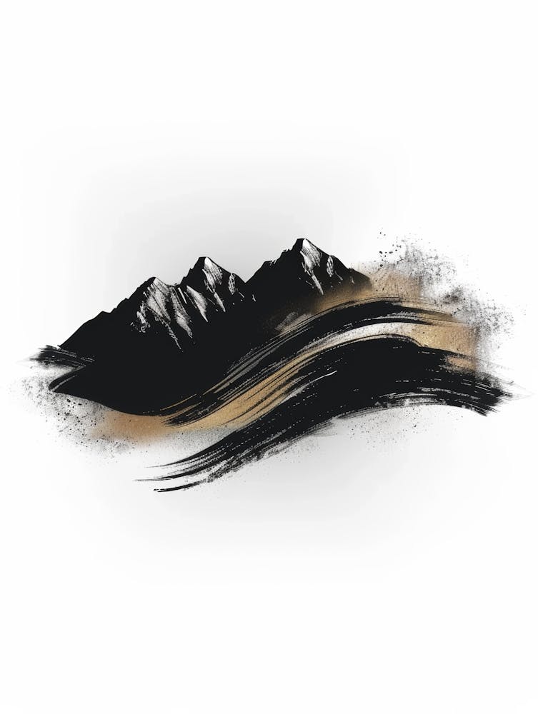 Mountains And Waves