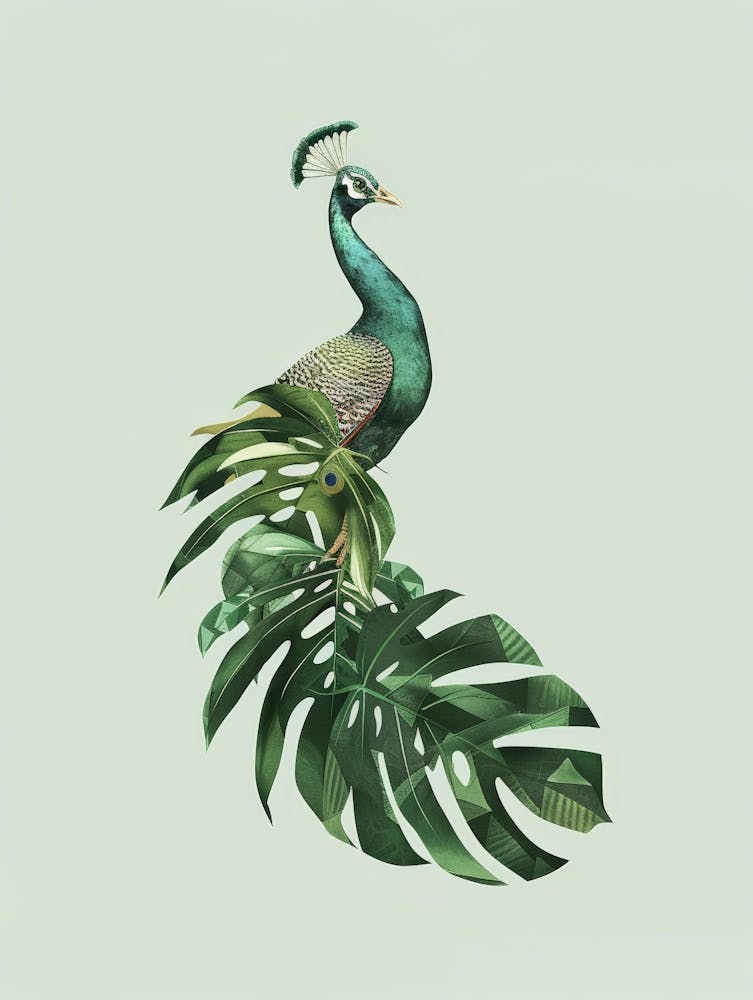 Peacock Canvas Print