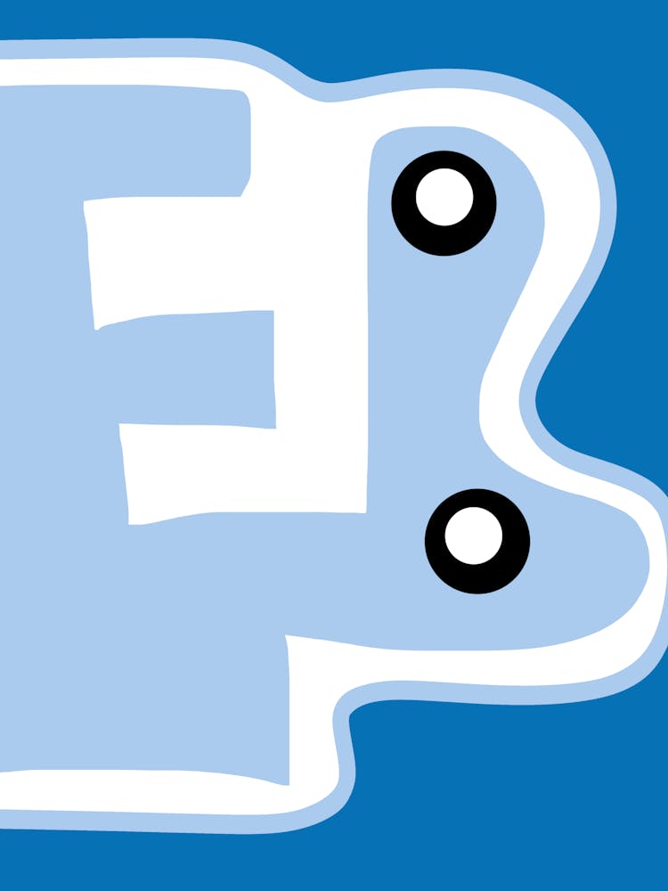 Cute Blue Monster