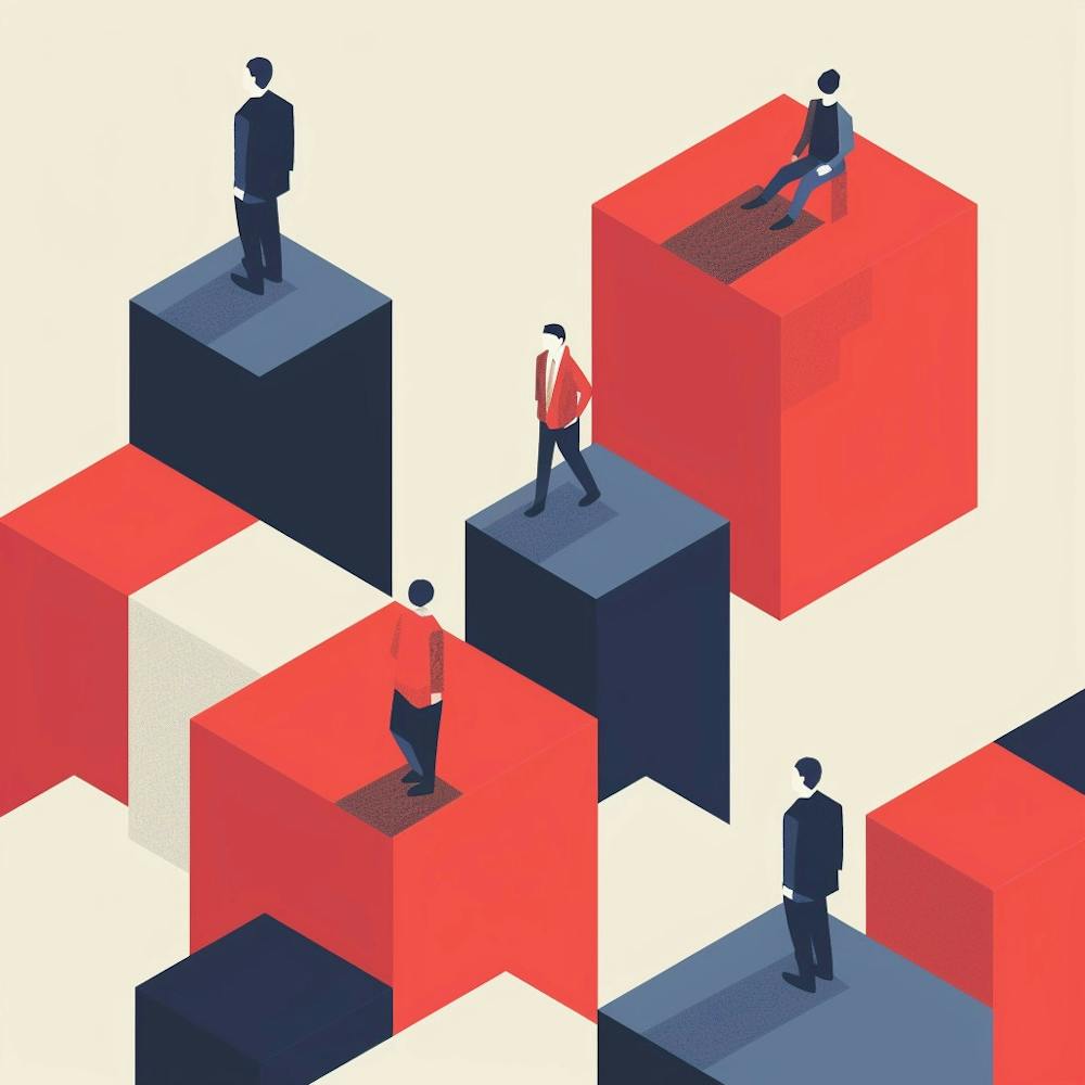 Illustration Of Businesspeople