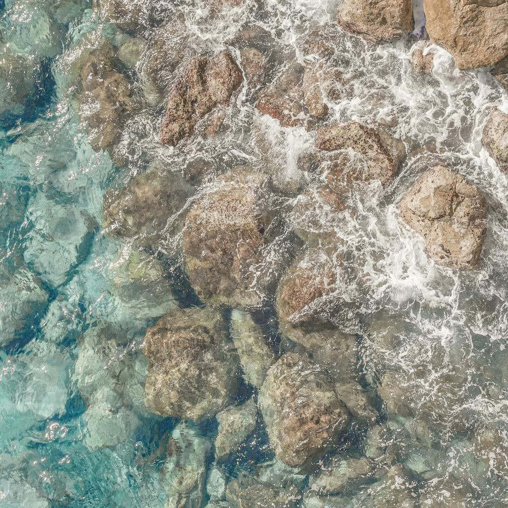 Rocky Coastline Square