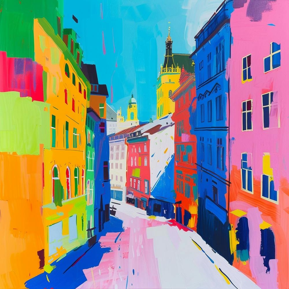 Abstract Travel Collection Vienna Austria 5