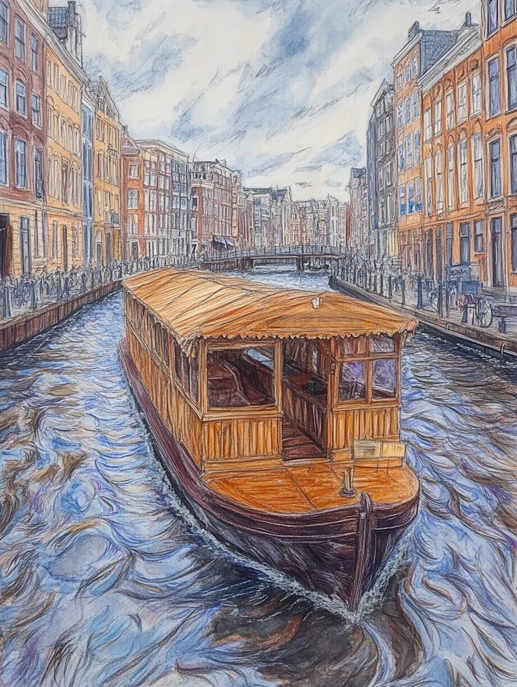 Amsterdam Canal Boat 1