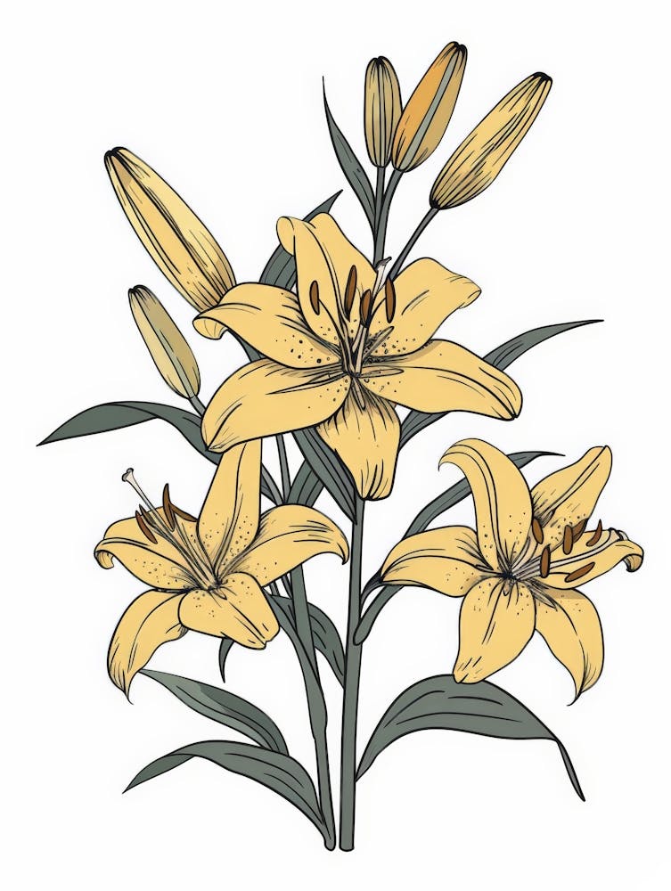 Yellow Lily 3