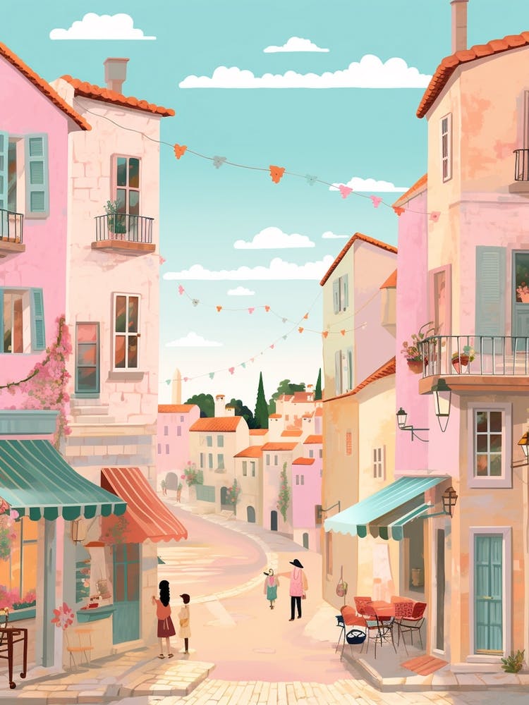 Pula Croatia 2 Illustration