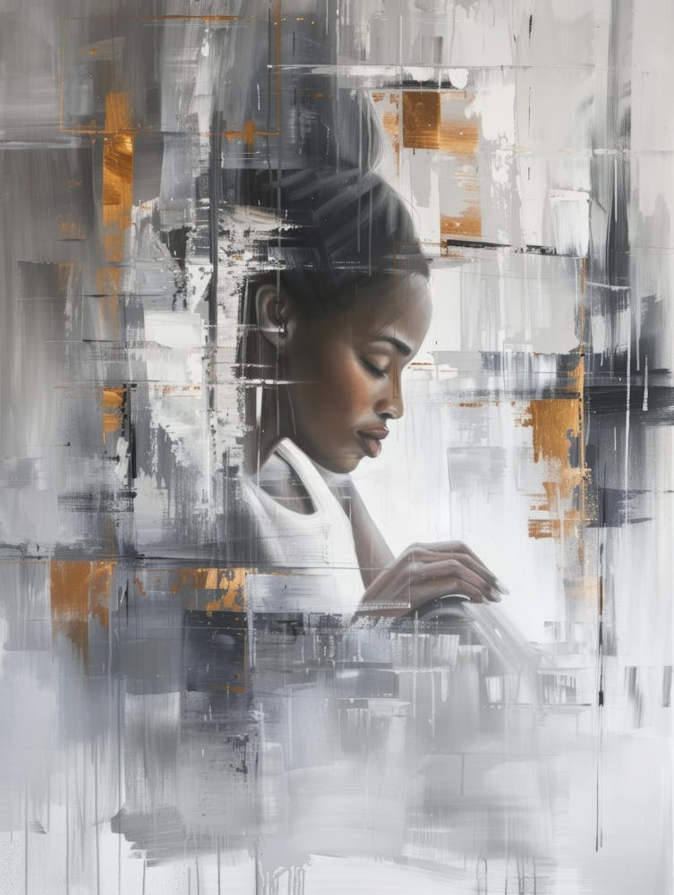 'A Woman Reading'