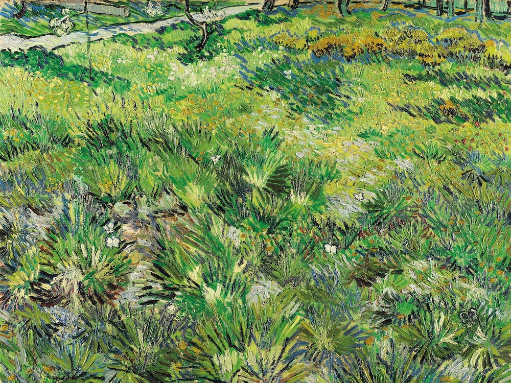 Long Grass With Butterflies, Vincent Van Gogh