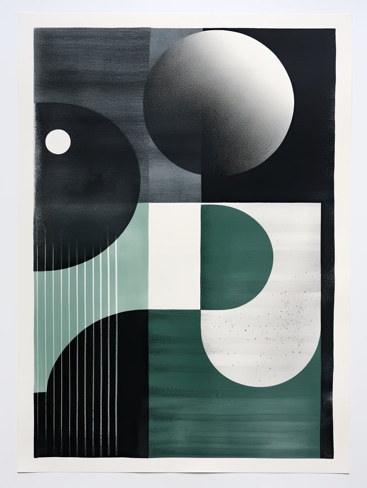 Risograph Planet Print
