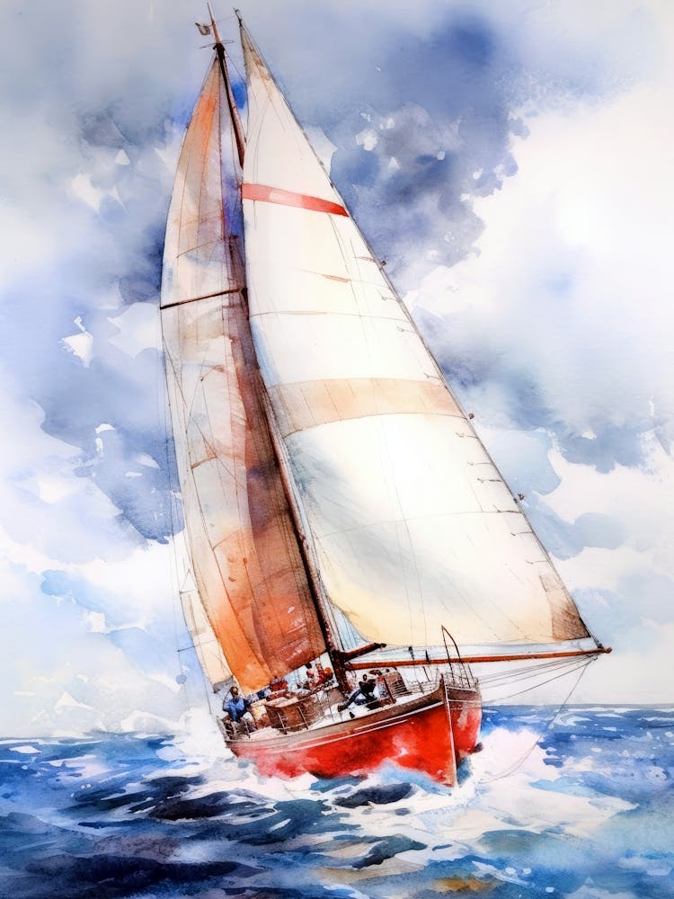 Sailboat In The Ocean 7 sport