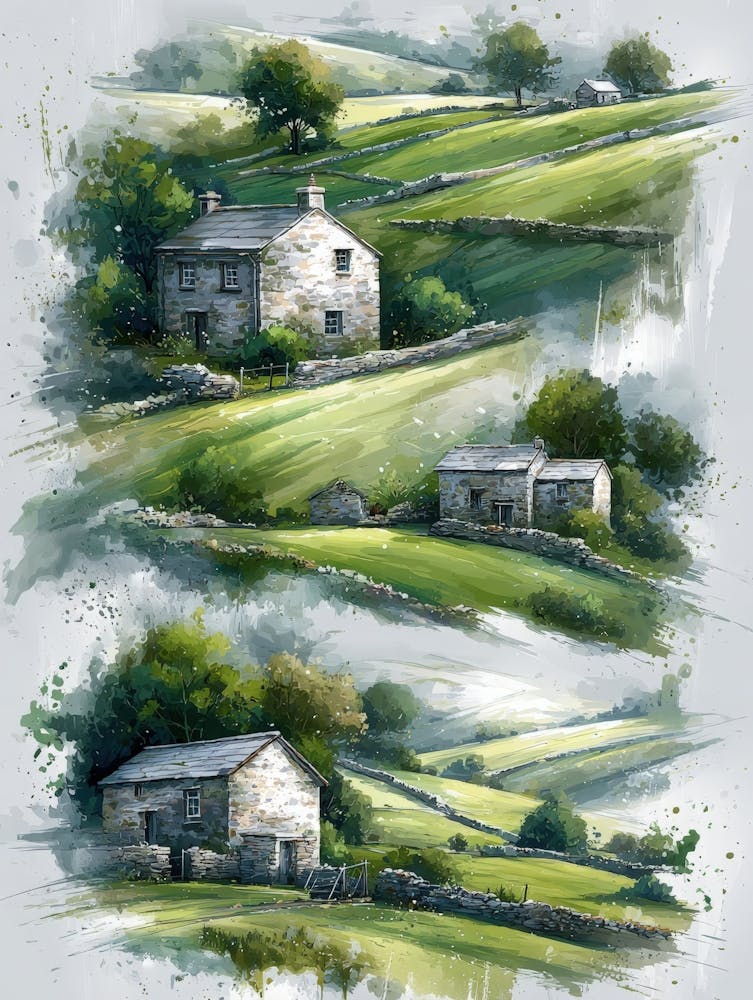 Aihrgdesign Isolated Watercolor Painting Of Countryside Lands D01f5325 1752 4dee 8893 19fccd0b1acd 3