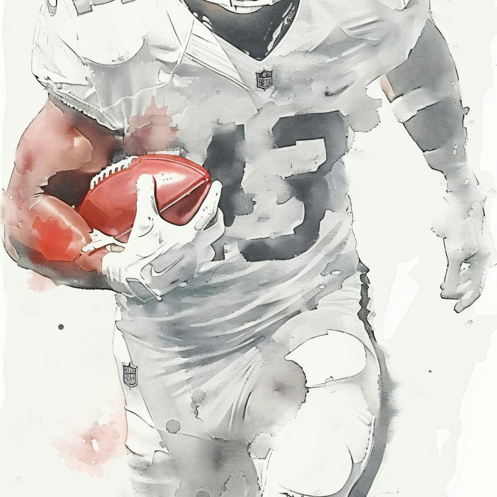 Oakland Raiders Football Player