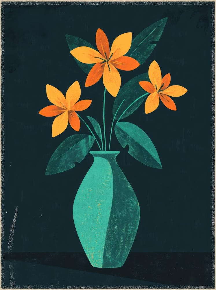 Flowers In A Vase 307