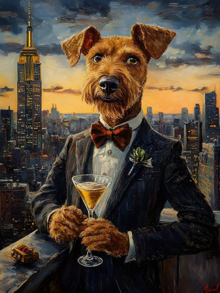 Sophisticated Airedale 2
