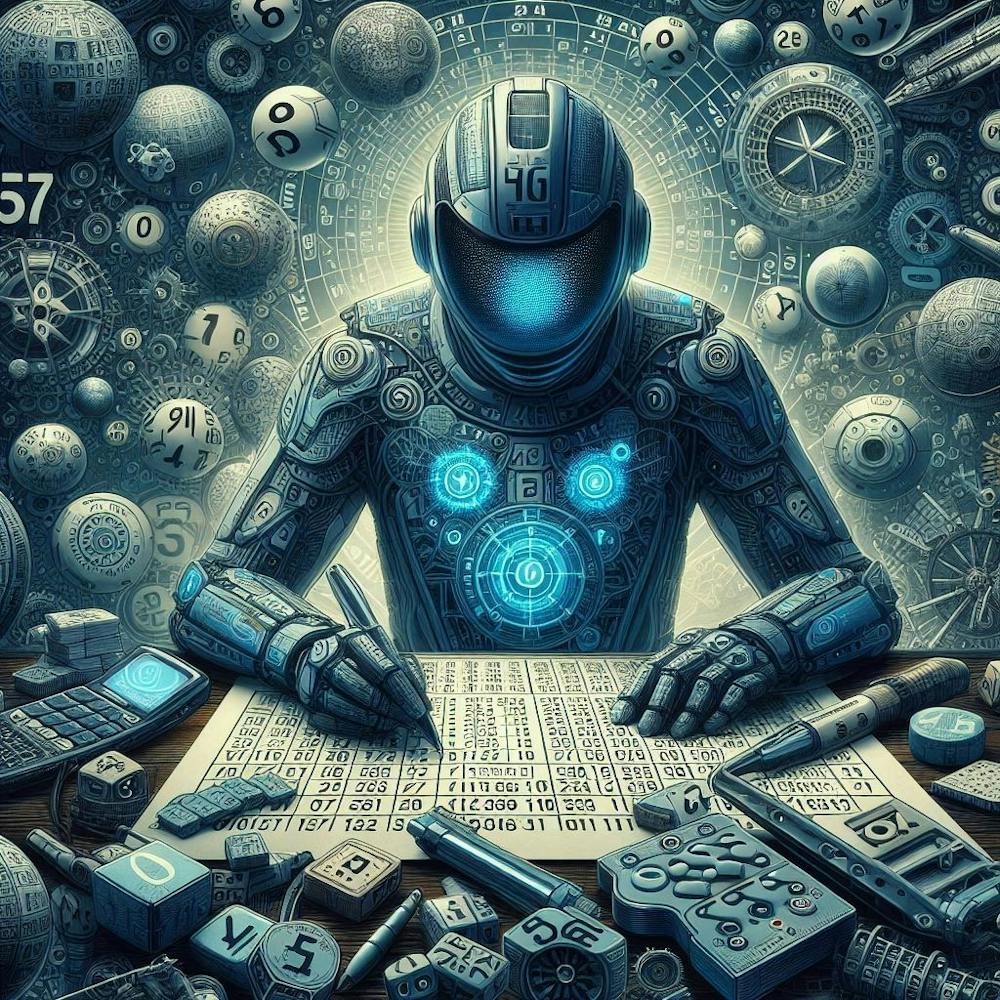 Man Sitting At A Desk