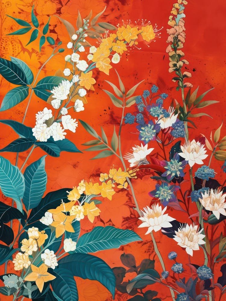 Hokusai Great Japan Botanical Japanese 11