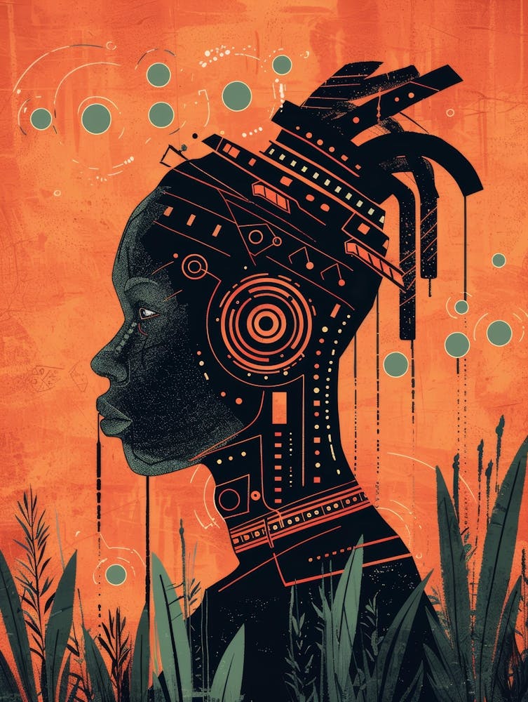 Portrait Of An African Woman 11