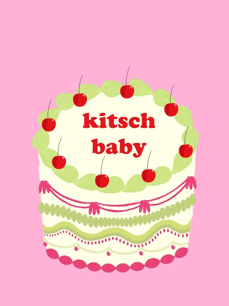 Kitsch Baby Cake