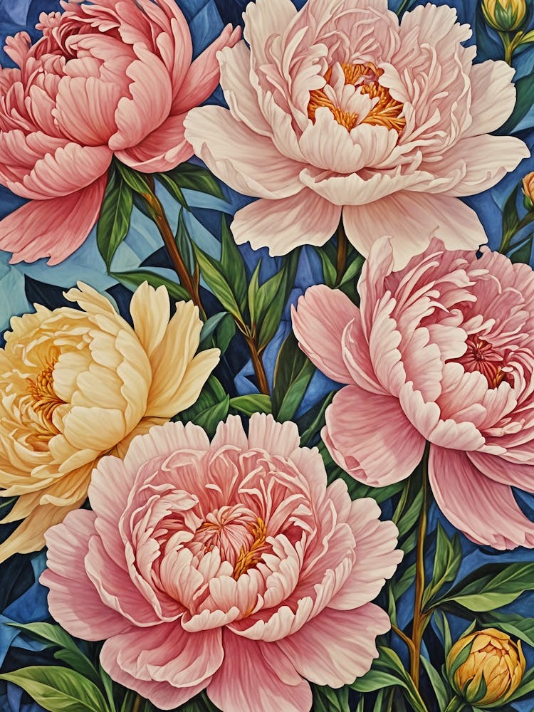 Pastel Peonies no1 1