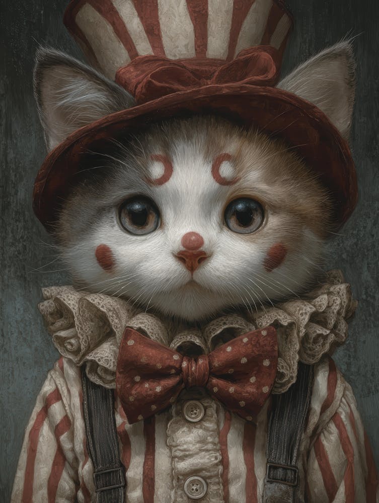 Clown Cat 6