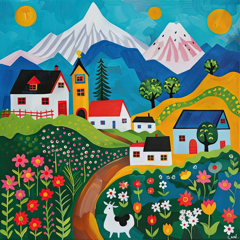 Kids Travel Illustration Chile 4