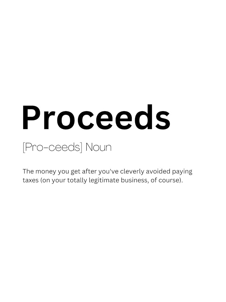 Proceeds Definition Meaning 1