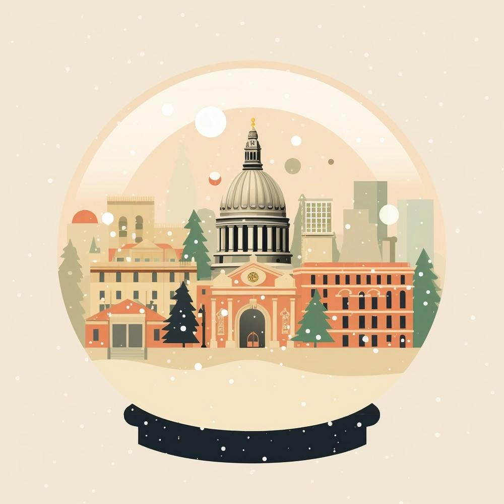 London United Kingdom 4 Snowglobe
