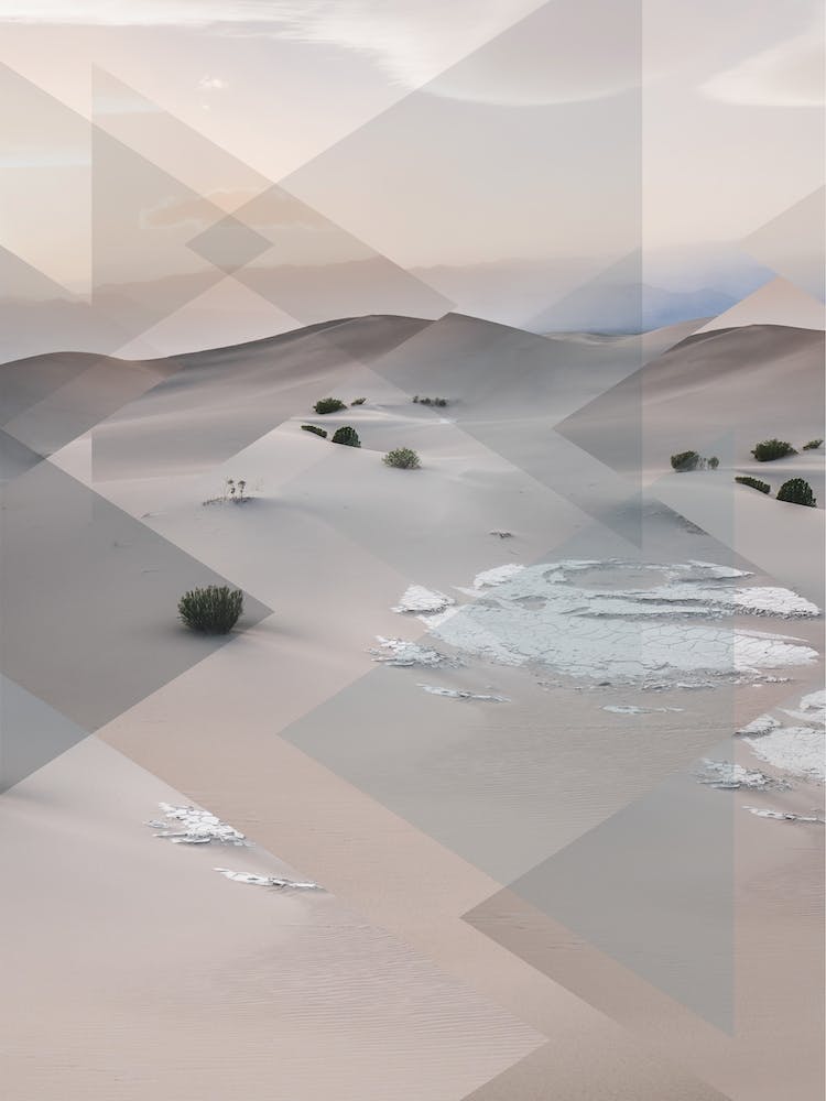 Mania Landscapes Scattered 3 Death Valley